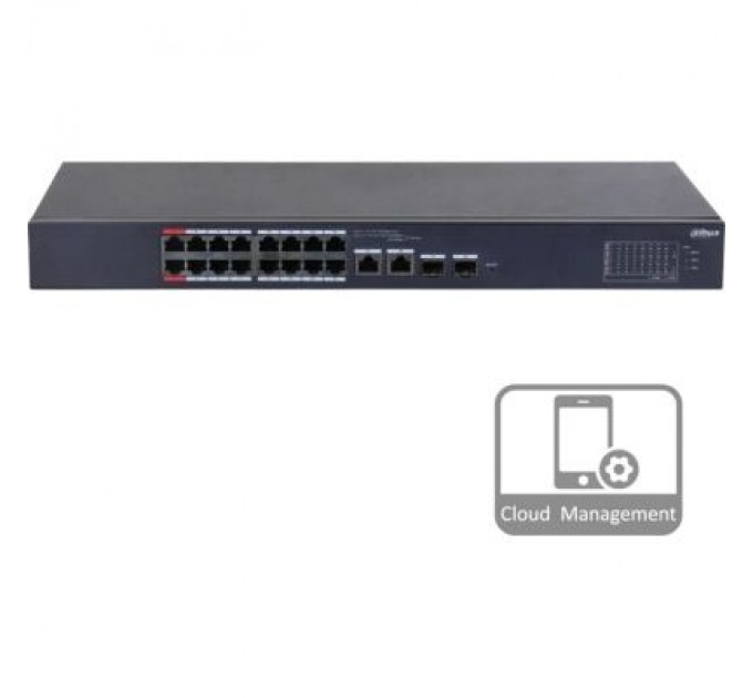 Dahua Комутатор мережевий Dahua DH-CS4218-16ET-135