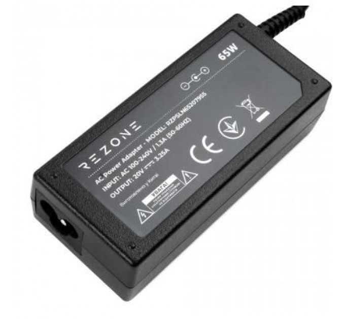Rezone Блок живлення до ноутбуку Rezone Lenovo 65W 20V 3.25А 7.9*5.5 (RZPSLN65207955)
