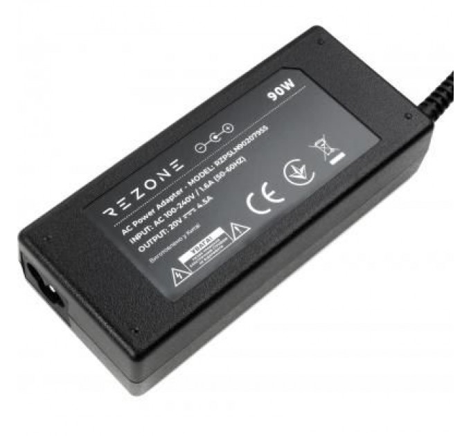 Rezone Блок живлення до ноутбуку Rezone Lenovo 90W 20V 4.5A 7.9*5.5 (RZPSLN90207955)