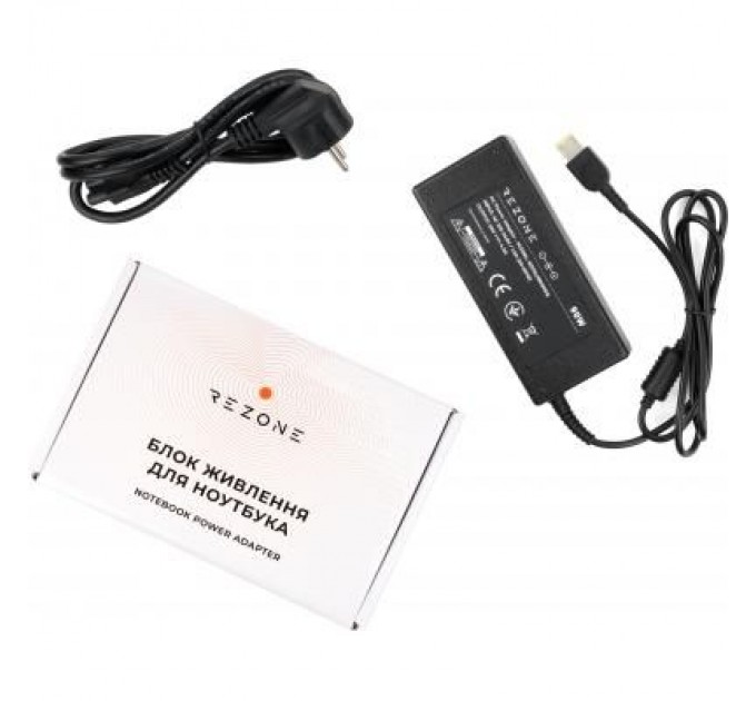 Rezone Блок живлення до ноутбуку Rezone Lenovo 90W 20V 4.5A square (RZPSLN9020SQ)