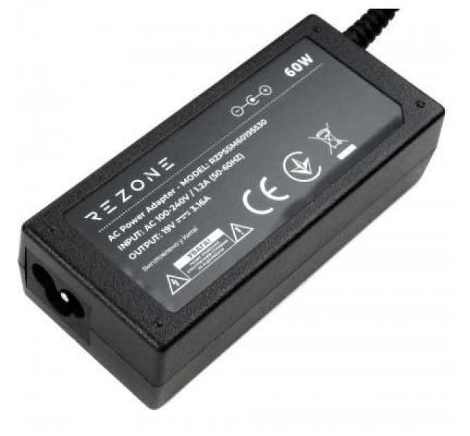 Rezone Блок живлення до ноутбуку Rezone Samsung 60W 19V 3.16А 5.5*3.0 (RZPSSM60195530)