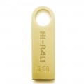 Hi-Rali Флеш-накопичувач USB 8GB Hi-Rali Shuttle Series Gold (HI-8GBSHGD)