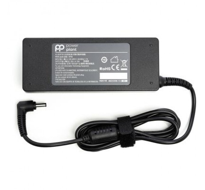 PowerPlant Блок живлення до ноутбуку PowerPlant ASUS 220V, 19V 90W 4.74A (4.0*1.35) (AS90F4014)