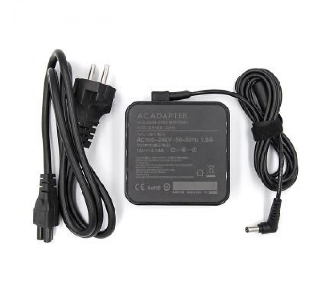 PowerPlant Блок живлення до ноутбуку PowerPlant ASUS 220V, 19V 90W 4.74A (5.5*2.5) wall mount (WM-AS90F5525)