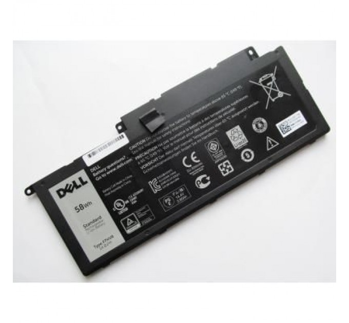 Dell Акумулятор до ноутбука Dell Inspiron 15-7537 F7HVR, 58Wh (3800mAh), 4cell, 14.8V, Li-ion (A47207)