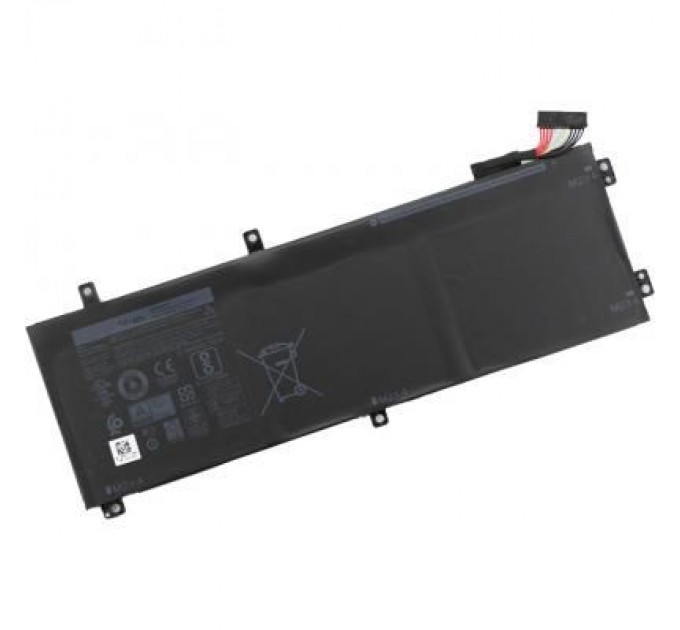 Dell Акумулятор до ноутбука Dell XPS 15-9560 (short) H5H20, 56Wh (4649mAh), 3cell, 11.4V, Li- (A47314)