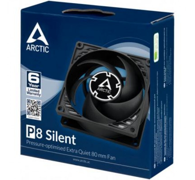 Arctic Кулер до корпусу Arctic P12 PWM Black (ACFAN00119A)