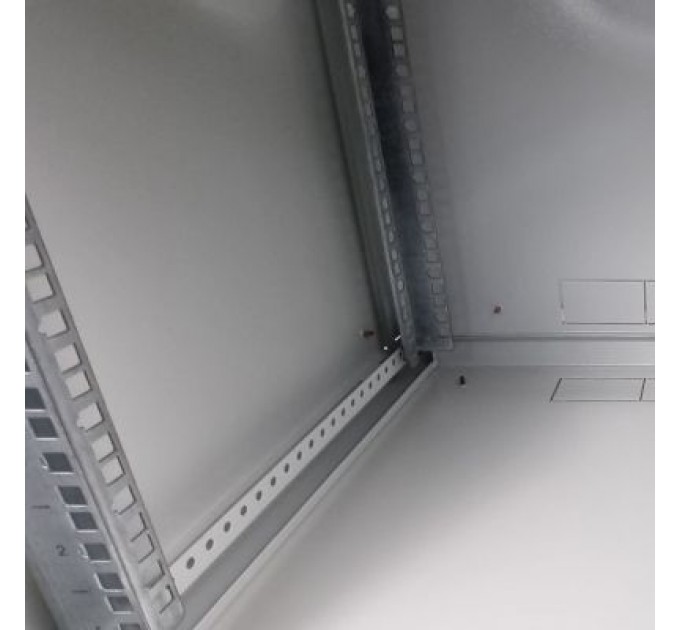 Eserver Шафа настінна Eserver 9U 19" 600х600х503 (Ш*Г*В), скло, сіра (ES-Е960G)