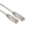 Kingda Патч-корд 0.5м S/FTP Cat 6A CU 27AWG LSZH grey Kingda (KD-PASFT9050GY-LSZH)