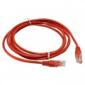 Kingda Патч-корд 1м, UTP, cat.5e, CU, 24AWG, red Kingda (KD-PAUT3100RD)