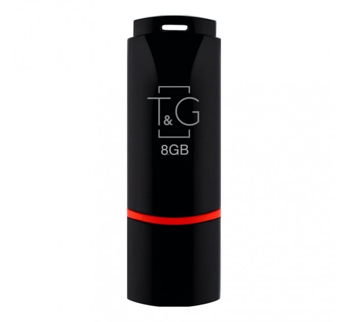 T&G Флеш-накопичувач USB 8GB T&G 011 Classic Series Black (TG011-8GBBK)