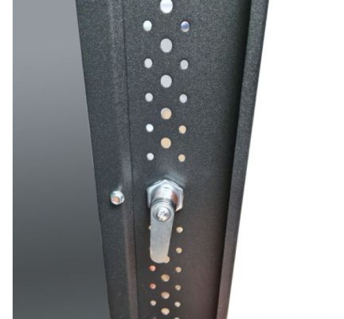 Eserver Шафа настінна Eserver 18U 19" 600х600х907 (Ш*Г*В), скло, чорна (ES-Е1860B)