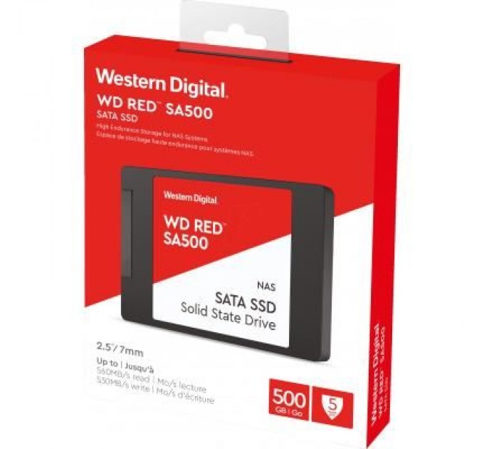 WESTERN DIGITAL Накопичувач SSD 2.5" 500GB WD (WDS500G1R0A)