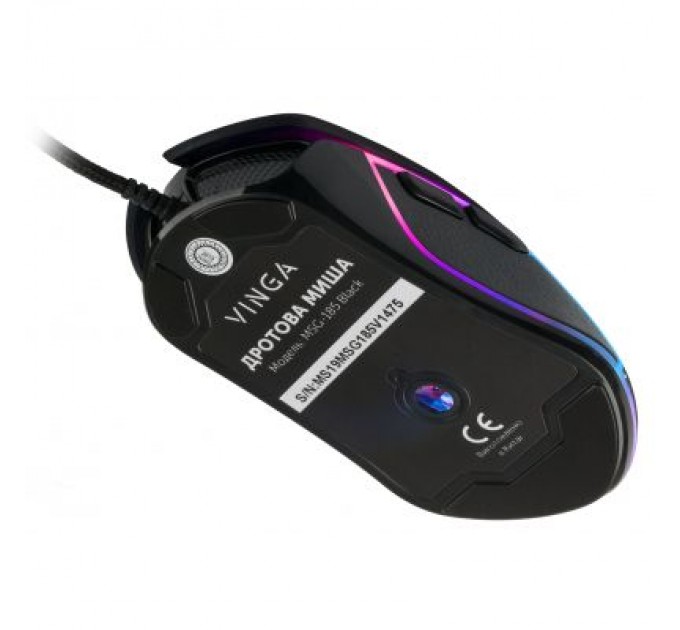 Vinga Мишка Vinga MSG-185 Black