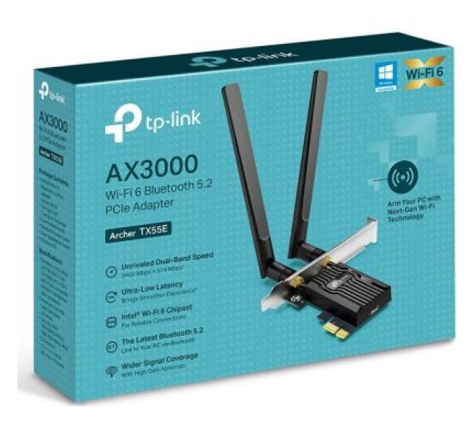 TP-Link Мережева карта Wi-Fi TP-Link ARCHER-TX55E
