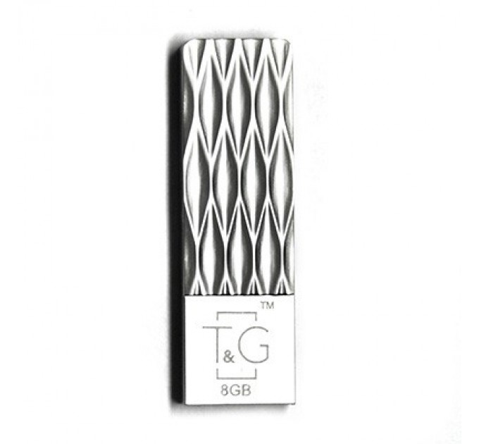 T&G Флеш-накопитель USB 8GB T&G 103 Metal Series Silver (TG103-8G)