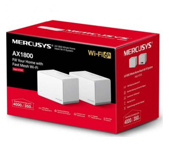 Mercusys Точка доступу Wi-Fi Mercusys HALO-H70X-2-PACK
