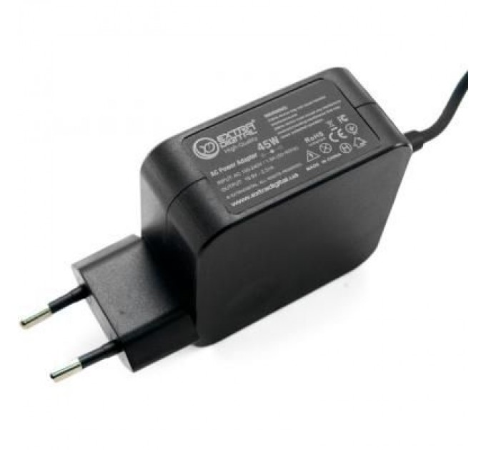 Extradigital Блок живлення до ноутбуку Extradigital HP 19.5V, 2.31A, 45W (4.5x3.0) High Quality (PSH3886)