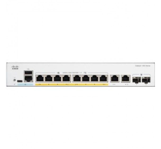 Cisco Комутатор мережевий Cisco C1300-8T-E-2G