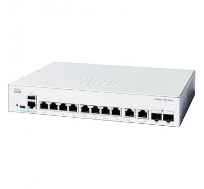 Cisco Комутатор мережевий Cisco C1300-8T-E-2G