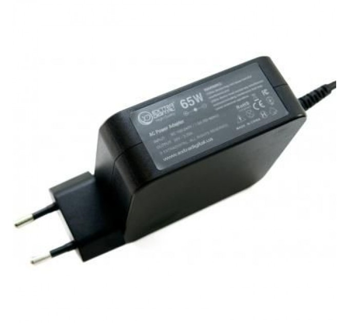 Extradigital Блок живлення до ноутбуку Extradigital Lenovo 20V, 3.25A, 65W (4.0x1.7) High Quality (PSL3867)