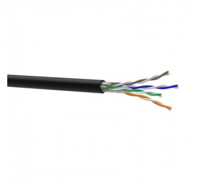 OK-Net Кабель мережевий OK-Net U/UTP 305м cat.5E-SL patch AWG26 зовнішній (КГПП-ВП (100) 4*2*0,48)