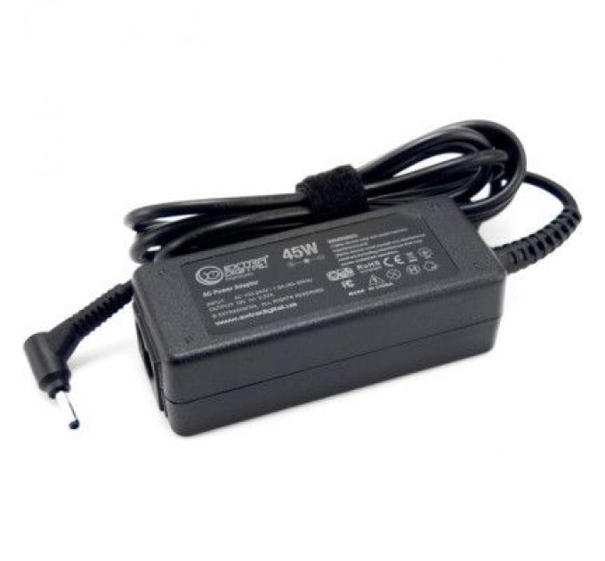 Extradigital Блок живлення до ноутбуку Extradigital Asus 19V, 2.37A, 45W (3.0x1.1) (PST3880)