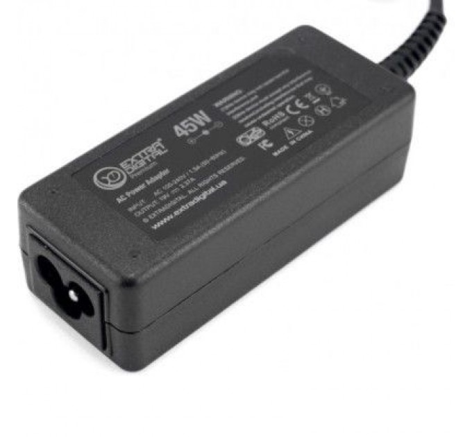 Extradigital Блок живлення до ноутбуку Extradigital Asus 19V, 2.37A, 45W (3.0x1.1) (PST3880)