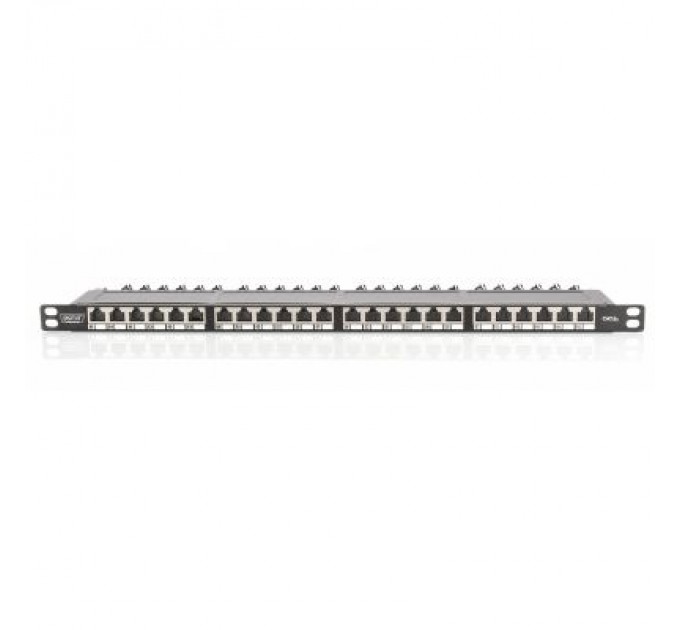 Digitus Патч-панель 19" 24xRJ-45 STP cat.6A, 0.5U Digitus (DN-91624S-SL-EA)