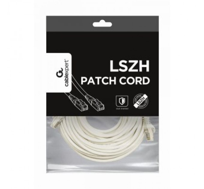 Cablexpert Патч-корд 30м S/FTP Cat 6A CU LSZH white Cablexpert (PP6A-LSZHCU-W-30M)