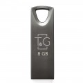 T&G Флеш-накопичувач USB 8GB T&G 117 Metal Series Black (TG117BK-8G)