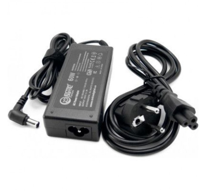 Extradigital Блок живлення до ноутбуку Extradigital Sony 19.5V, 3A, 60W (6.5x4.4) (PSS3874)