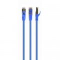 Cablexpert Патч-корд 20м S/FTP Cat 6A CU LSZH blue Cablexpert (PP6A-LSZHCU-B-20M)