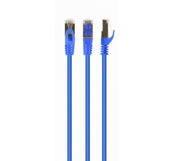 Cablexpert Патч-корд 20м S/FTP Cat 6A CU LSZH blue Cablexpert (PP6A-LSZHCU-B-20M)