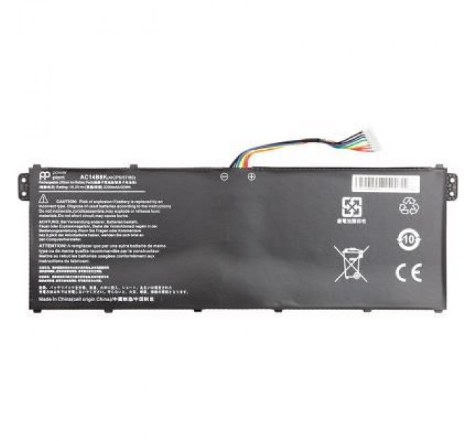 PowerPlant Акумулятор до ноутбука ACER Aspire E15 ES1-512 Series (AC14B8K) 15.2V 2200mAh PowerPlant (NB410460)