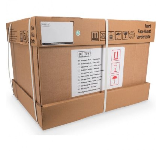 Digitus Шафа настінна Digitus 9U Wall Mounting Unique 19" 600x600 (DN-1909U-6/6-SW)