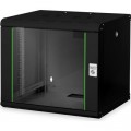 Digitus Шафа настінна Digitus 9U Wall Mounting Unique 19" 600x600 (DN-1909U-6/6-SW)
