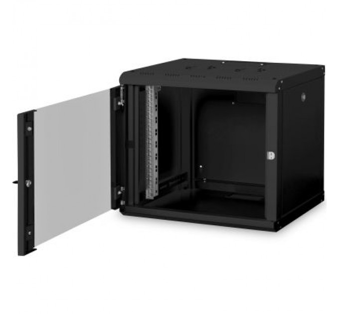 Digitus Шафа настінна Digitus 9U Wall Mounting Unique 19" 600x600 (DN-1909U-6/6-SW)