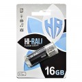 Hi-Rali Флеш-накопичувач USB 16GB Hi-Rali Corsair Series Black (HI-16GBCORBK)