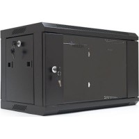 Шафа настінна Merlion 6U 19" 600*350*367 (Ш*Г*В)мм, black (MI3-6306 / 36527)