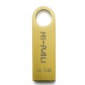 Hi-Rali Флеш-накопичувач USB 16GB Hi-Rali Shuttle Series Gold (HI-16GBSHGD)
