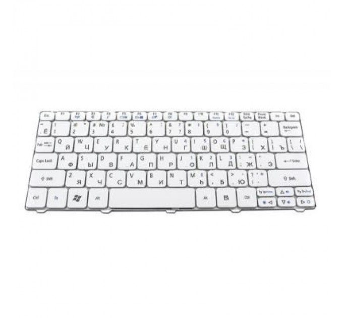 Acer Клавіатура ноутбука Acer Aspire One 521/eMachines 350 белый, без фрейма (KB312641)