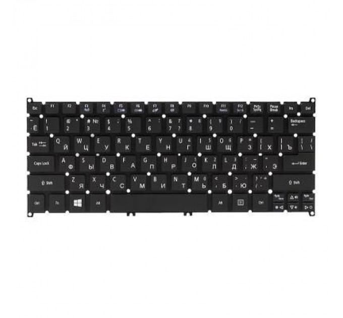 Acer Клавіатура ноутбука Acer Aspire S3/S5/One 756/TravelMate B1 черный, без фрейма (KB311668)