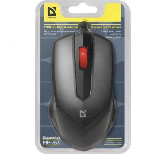 Defender Мишка Defender Expansion MB-753 Black (52753)