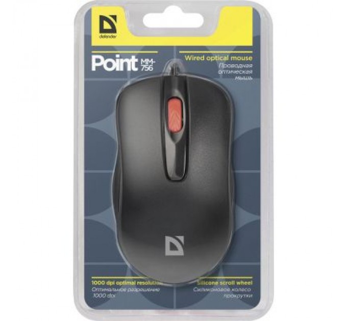 Defender Мишка Defender Point MM-756 Black (52756)