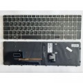HP Клавіатура ноутбука HP EliteBook 850 G3/G4,755 G3,ZBook15u G3/G4 черная с серебр,тр (A46082)