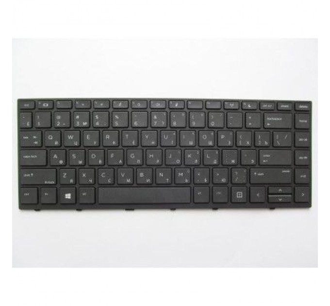 HP Клавіатура ноутбука HP ProBook 430/440/445 G5 черная с черной (A46088)