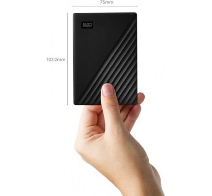 WD Зовнішній жорсткий диск 2.5" 5TB WD (WDBPKJ0050BBK-WESN)