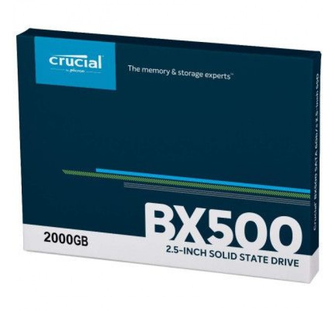 Crucial Накопичувач SSD 2.5" 2TB Micron (CT2000BX500SSD1)
