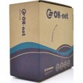 OK-Net Кабель мережевий OK-Net UTP 100м cat.5e (U/UTP-cat.5Е-SL) (КПВ-ВП (100) 4*2*0,48 / 100)